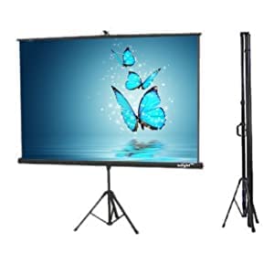 TONZO Tripod Projector Screen 4:3 Aspect Ratio